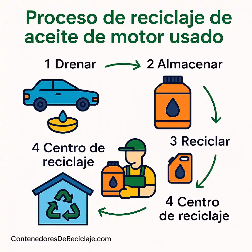 ¿Qué es la recuperación de aceite lubricante?