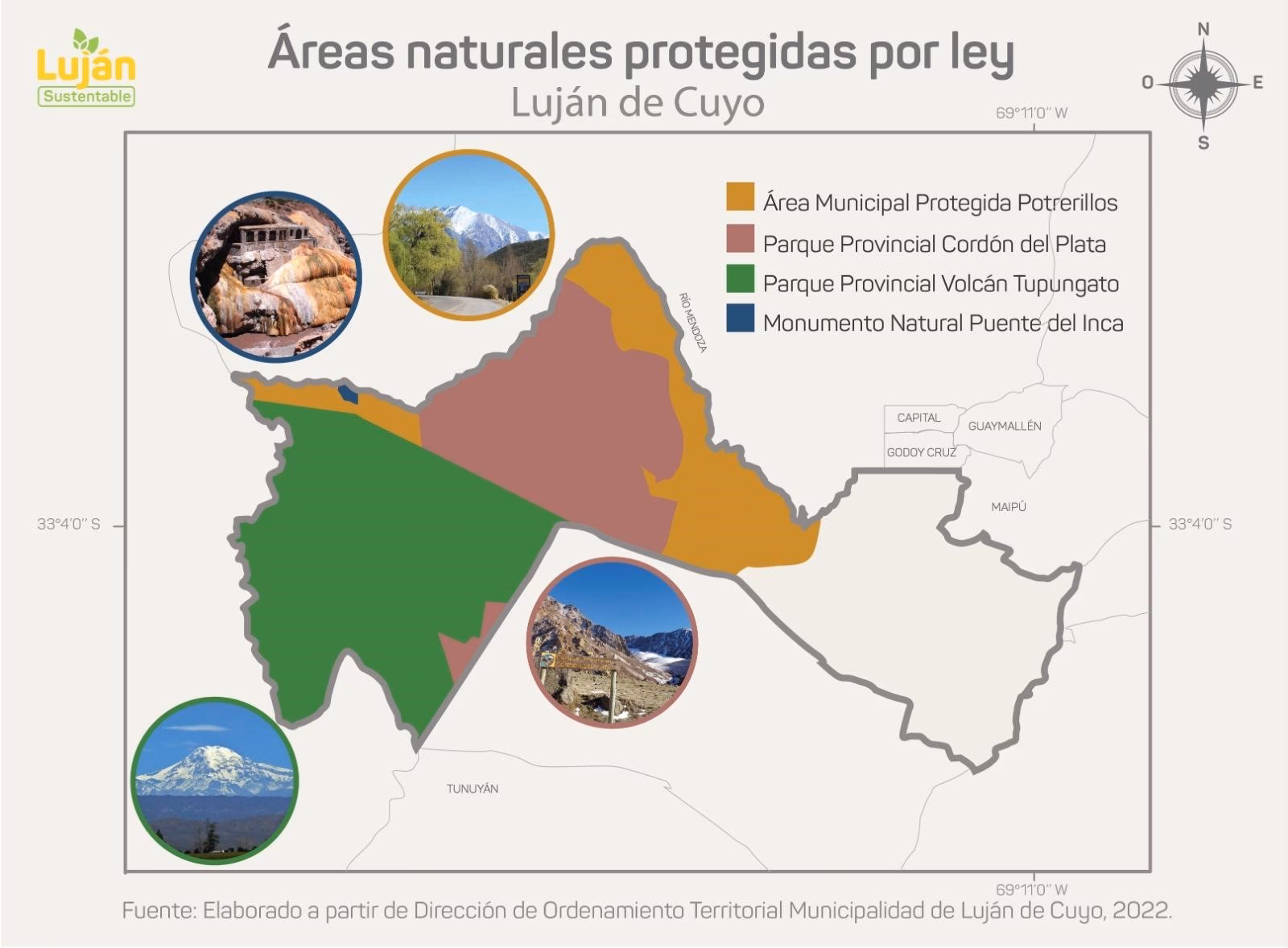 ¿Cómo llegar de Luján de Cuyo a Mendoza?