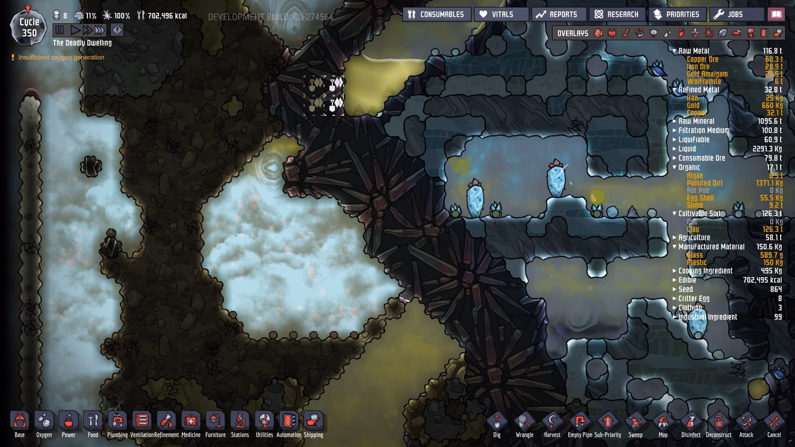 What is polluted dirt?