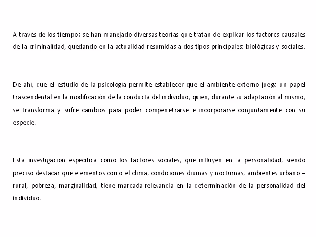 ¿Cómo afectan los factores ambientales a la personalidad?