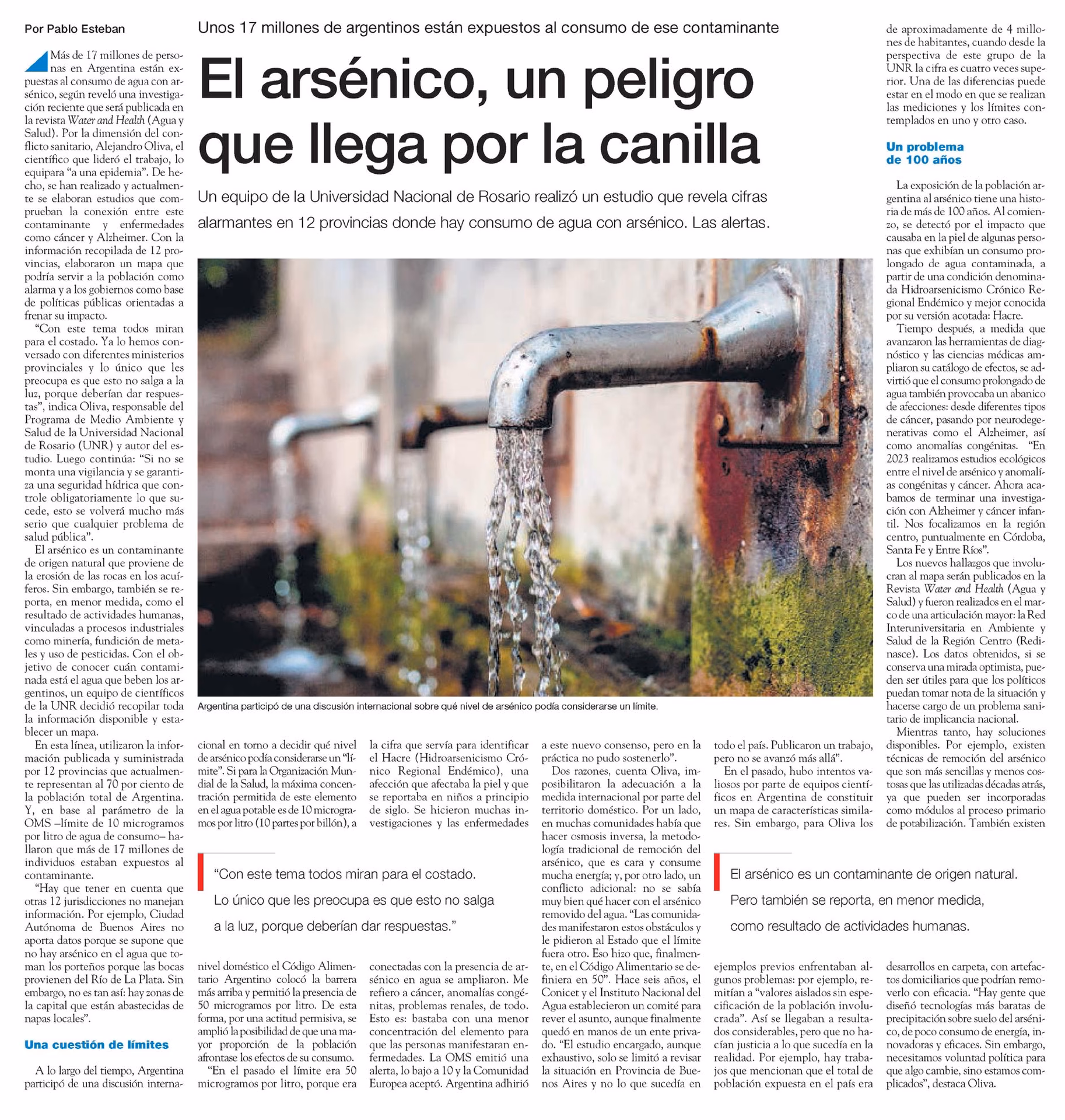 ¿Cuáles son los impactos ambientales en Argentina?