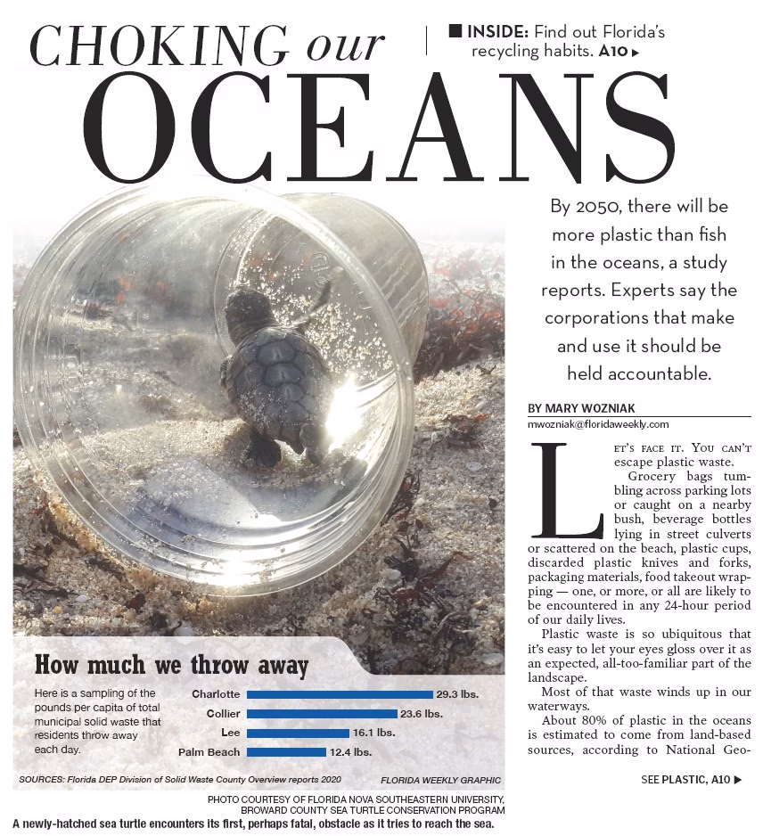 Is plastic pollution a global hazard?