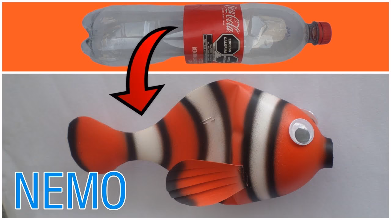 ¿Cómo decorar un pez con papel reciclado?