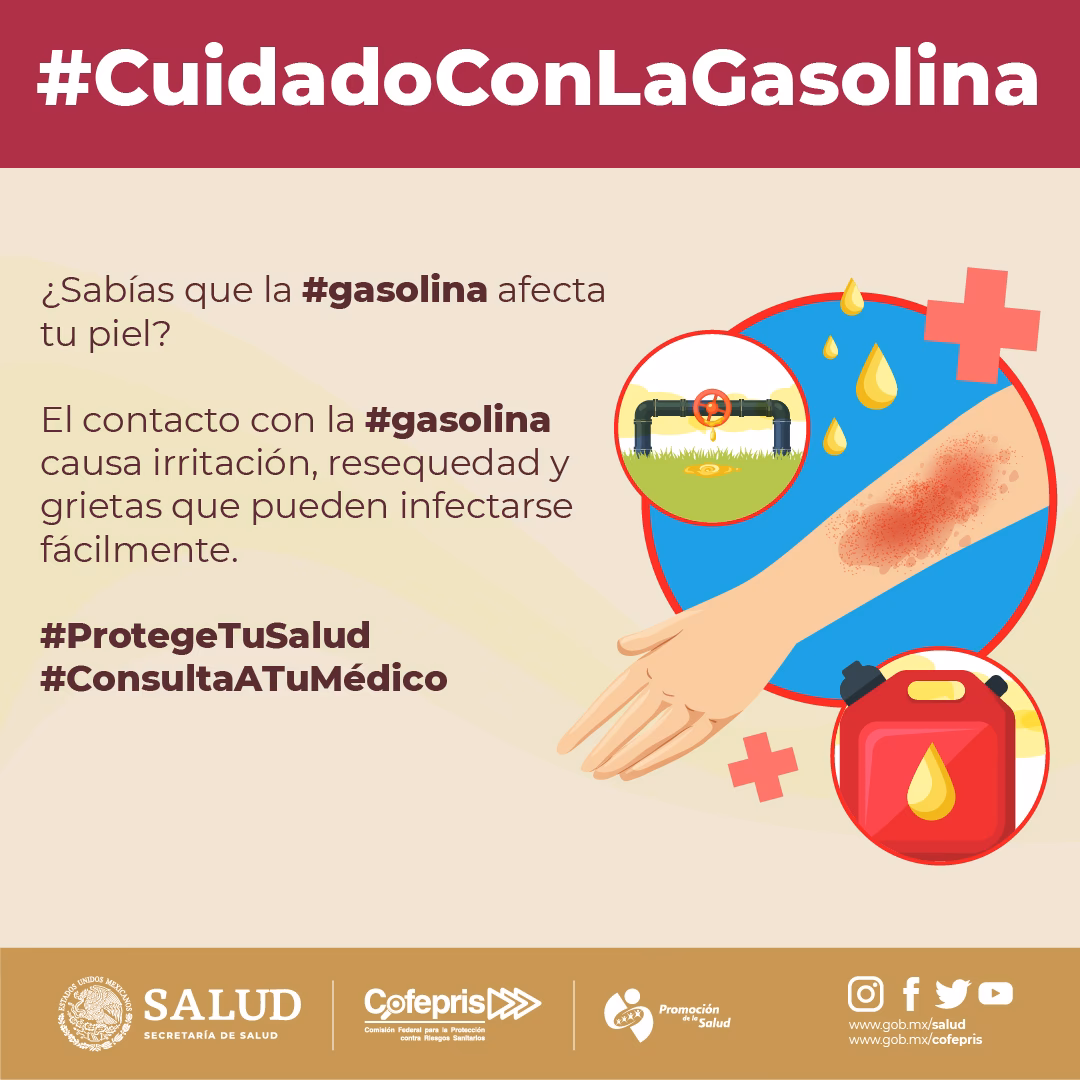 ¿Cuáles son los efectos de la gasolina en la sangre?