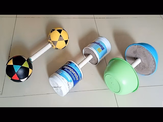 ¿Cómo se puede reemplazar las pesas para el ejercicio?