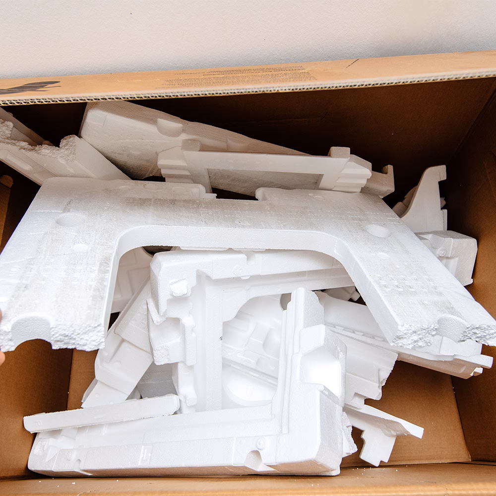 ¿Cómo se reciclan los vinos y comestibles en cajas de poliespan?