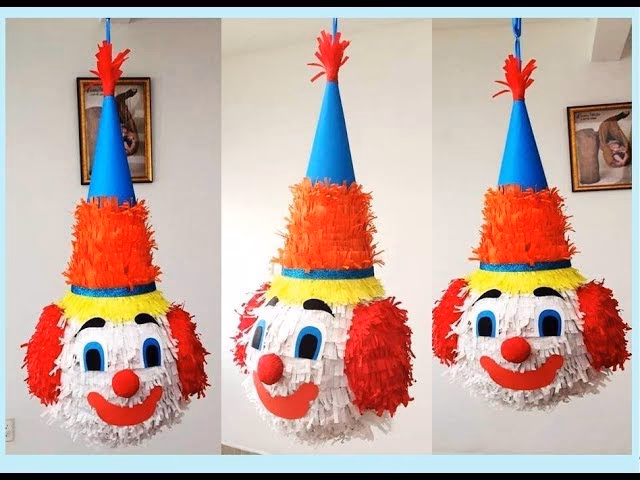 ¿Qué materiales se pueden usar para decorar una piñata?