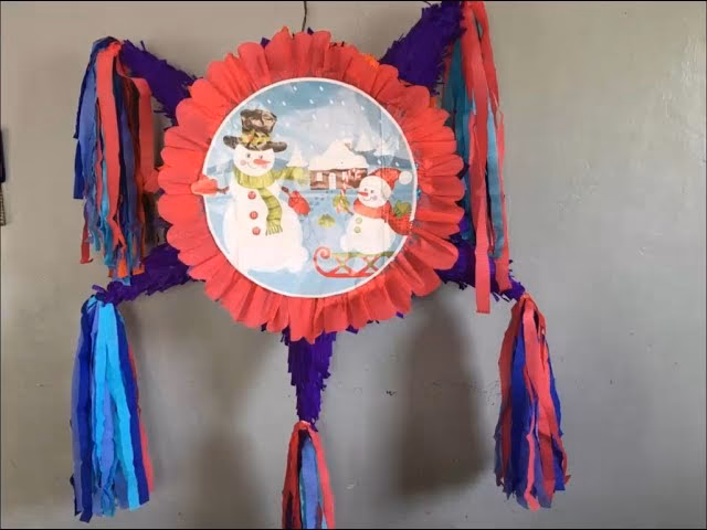 ¿Qué son las piñatas recicladas?