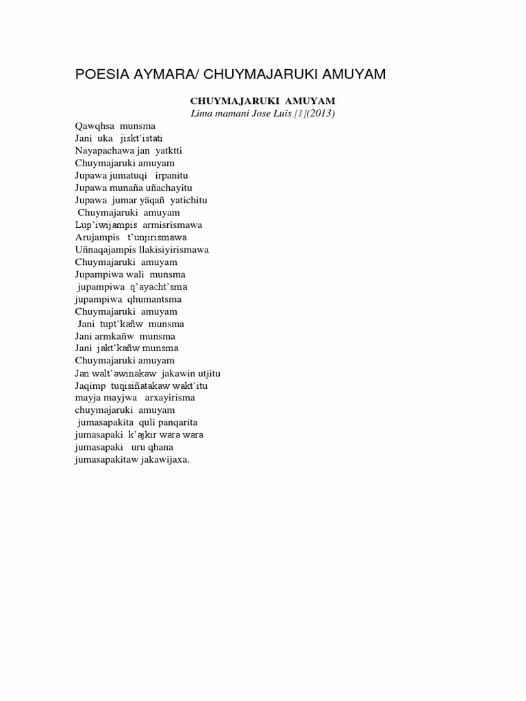 ¿Cuáles son los ejemplos de poemas?