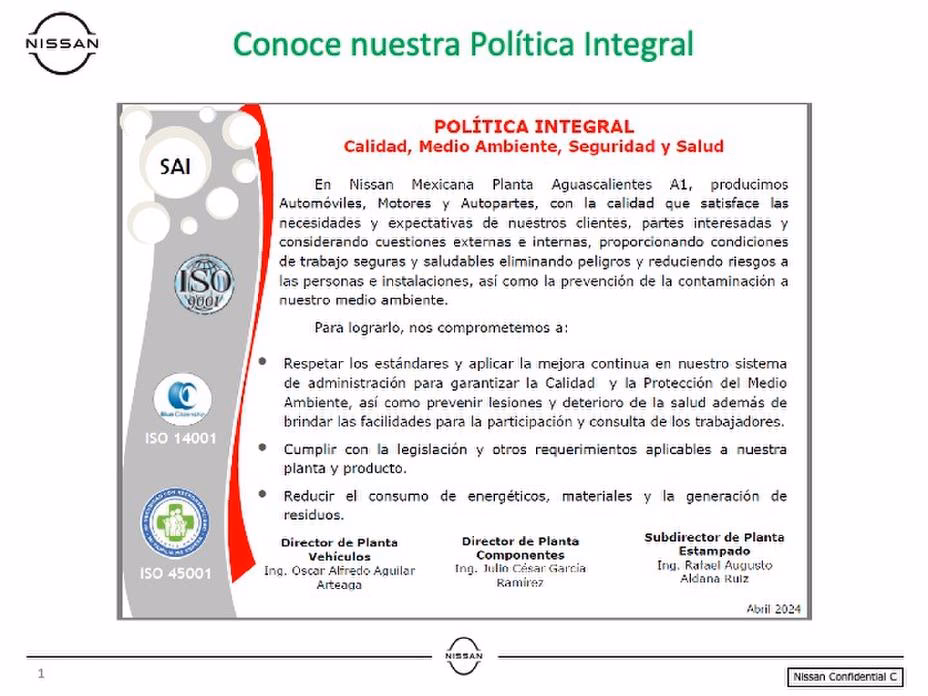 ¿Qué es el Sistema Integrado de gestión de Calidad, Medio Ambiente y seguridad laboral?