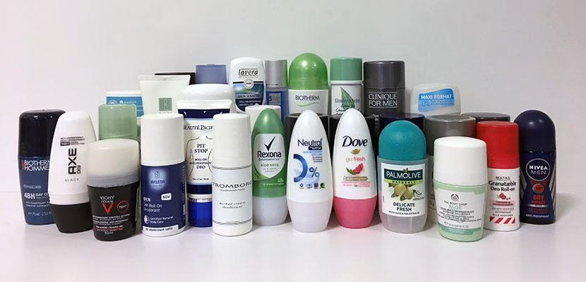 ¿Qué químicos contienen los desodorantes tradicionales?