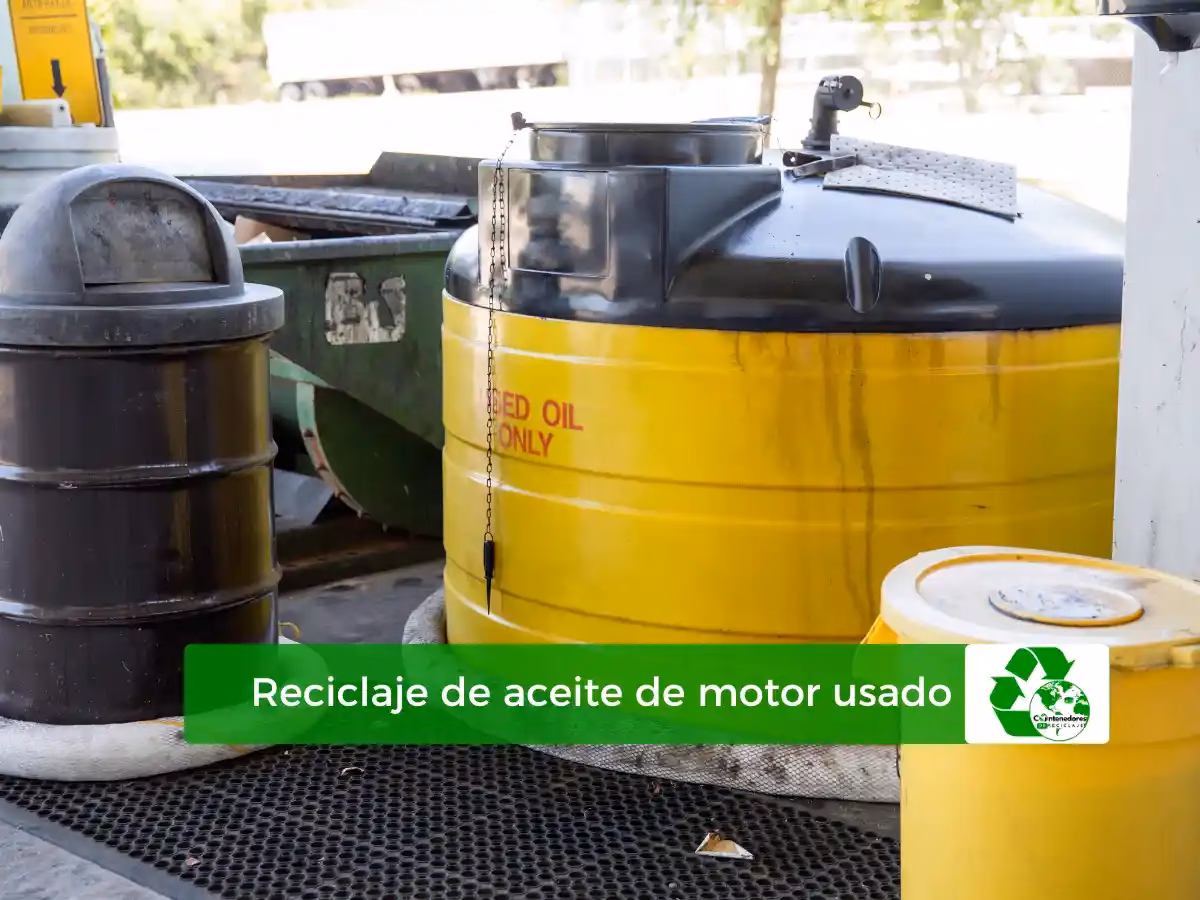 ¿Cómo reciclar los lubricantes usados?