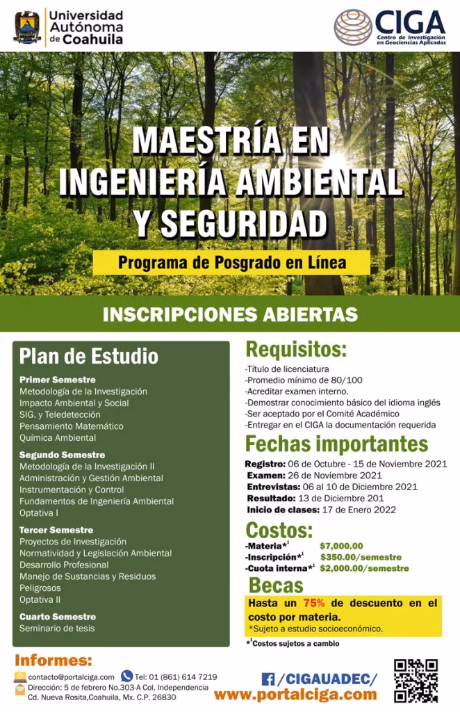 ¿Qué es la maestría en seguridad y medio ambiente?