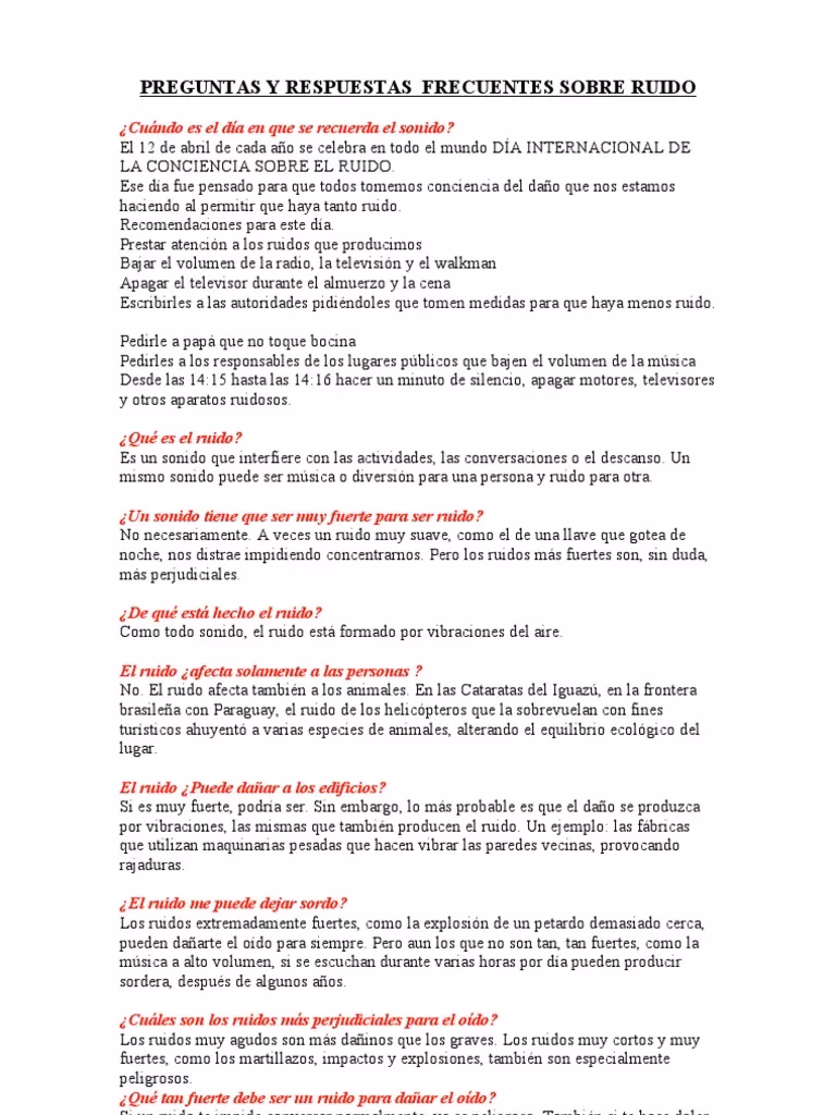 ¿Por qué la contaminación acústica es insostenible?