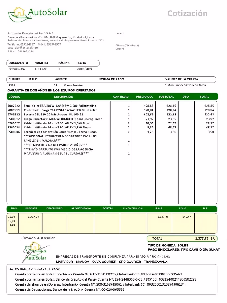 ¿Cuál es la aplicación presupuestaria para proyectos de energía solar fotovoltaica?