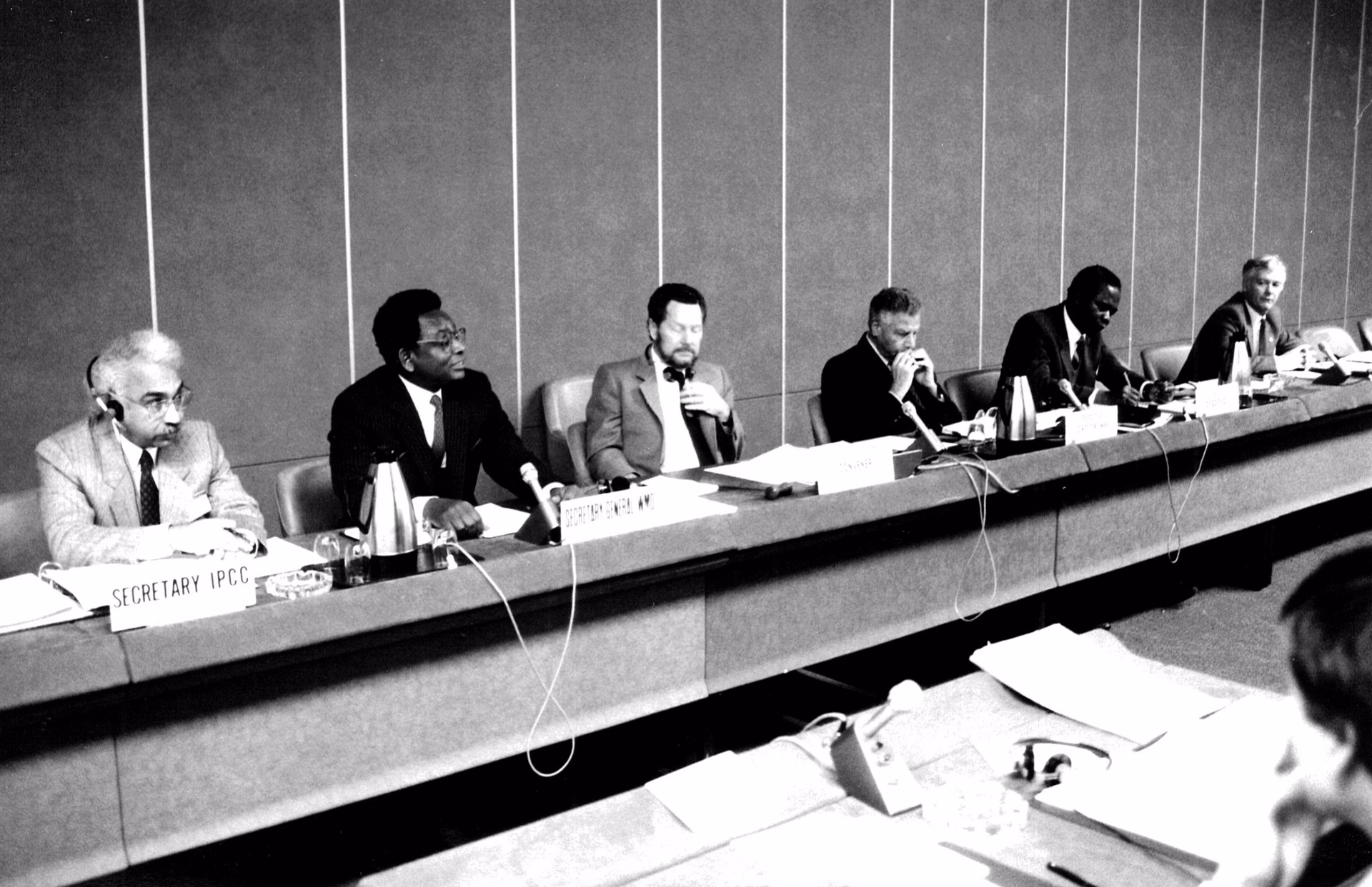 ¿Cuál fue el objetivo de la 1a Conferencia Mundial sobre el clima?