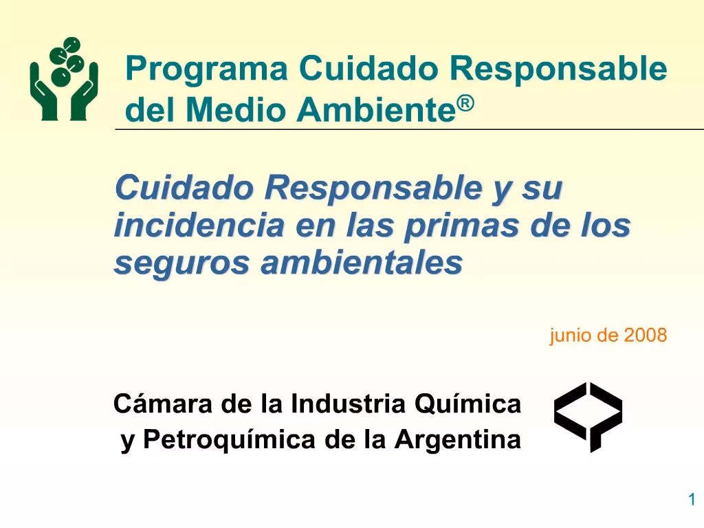¿Qué es el programa de cuidado responsable del Medio Ambiente?