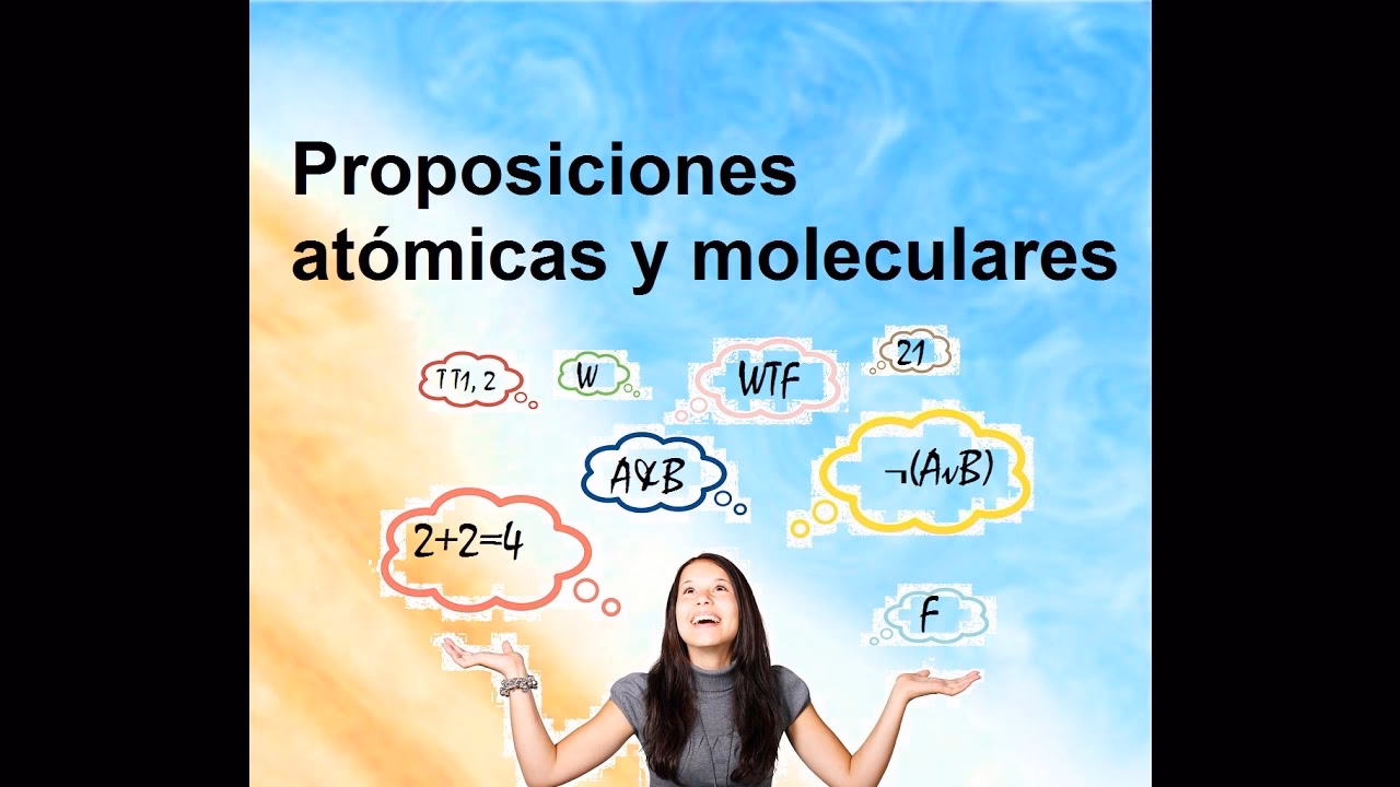 ¿Cuáles son las tres nociones cruciales del atomismo lógico?