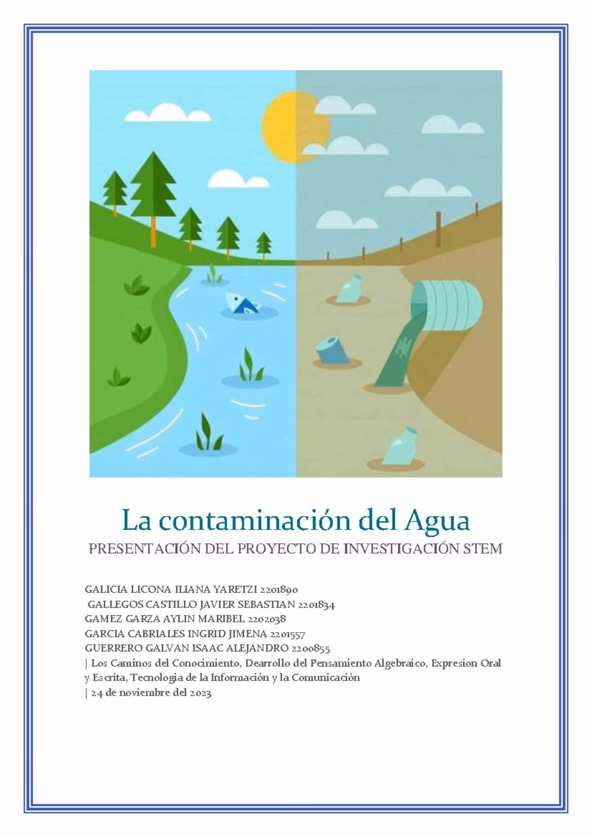 ¿Cómo se promovió el problema de agua en la ciudad?
