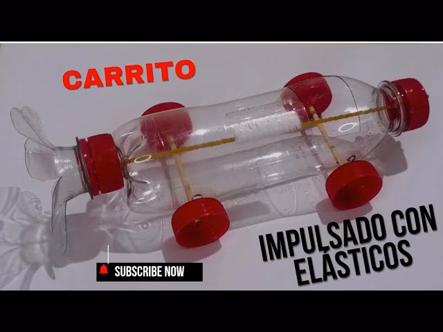 ¿Cómo construir un carro con botellas de plástico?