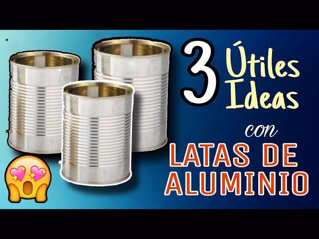 ¿Cómo se recicla el aluminio?