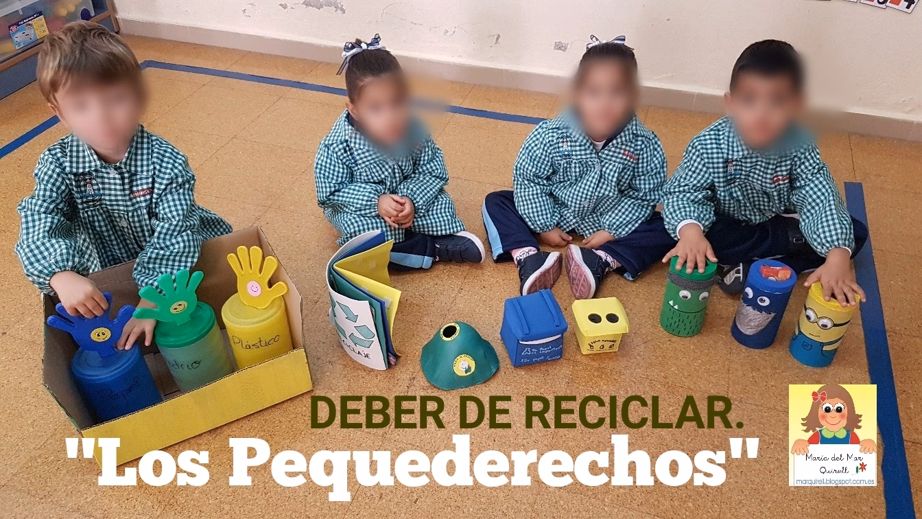 ¿Qué es el proyecto escolar de elaboración de jardines en casa con material reciclado?