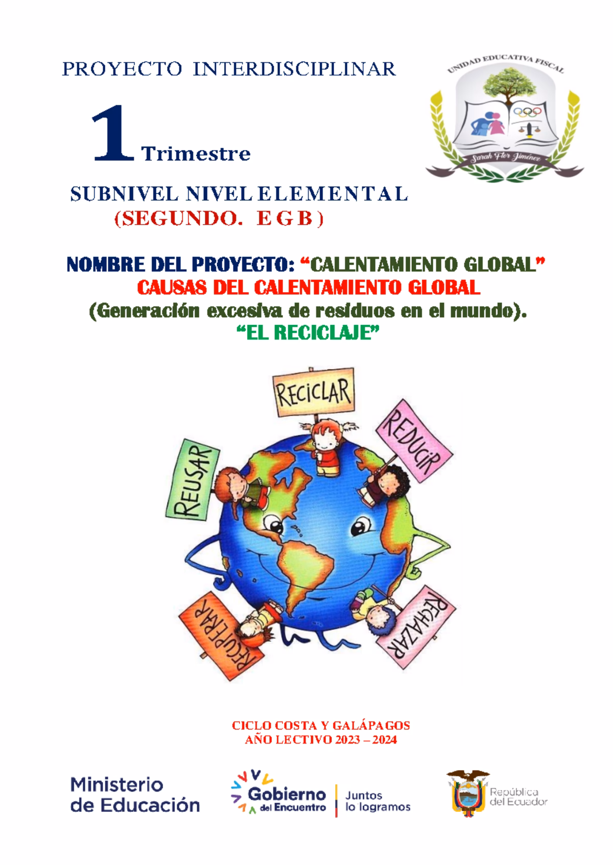 ¿Qué es el proyecto de calentamiento global?