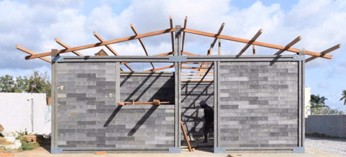 ¿De dónde provienen los residuos para fabricar ladrillos?