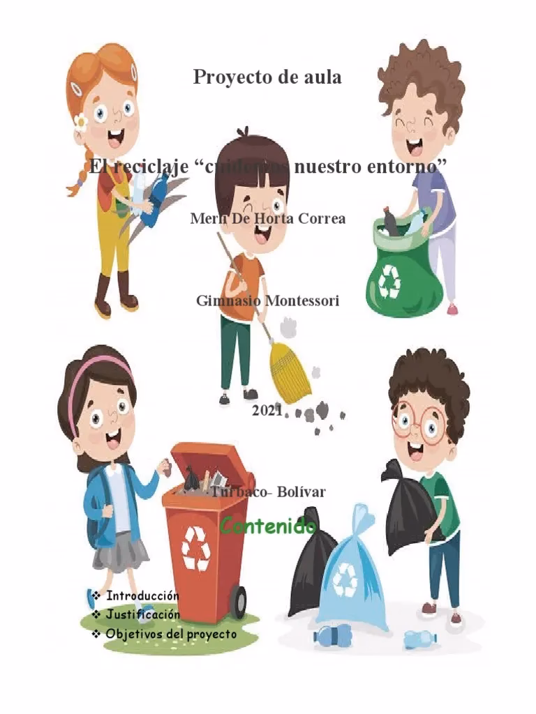 ¿Qué es un proyecto de reciclaje en la Escuela?