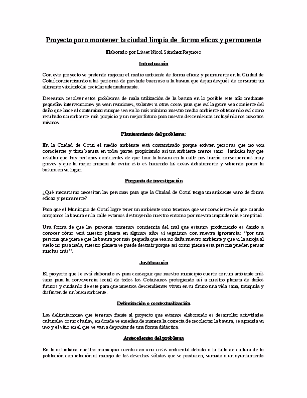 ¿Cómo lograr una ciudad sostenible?