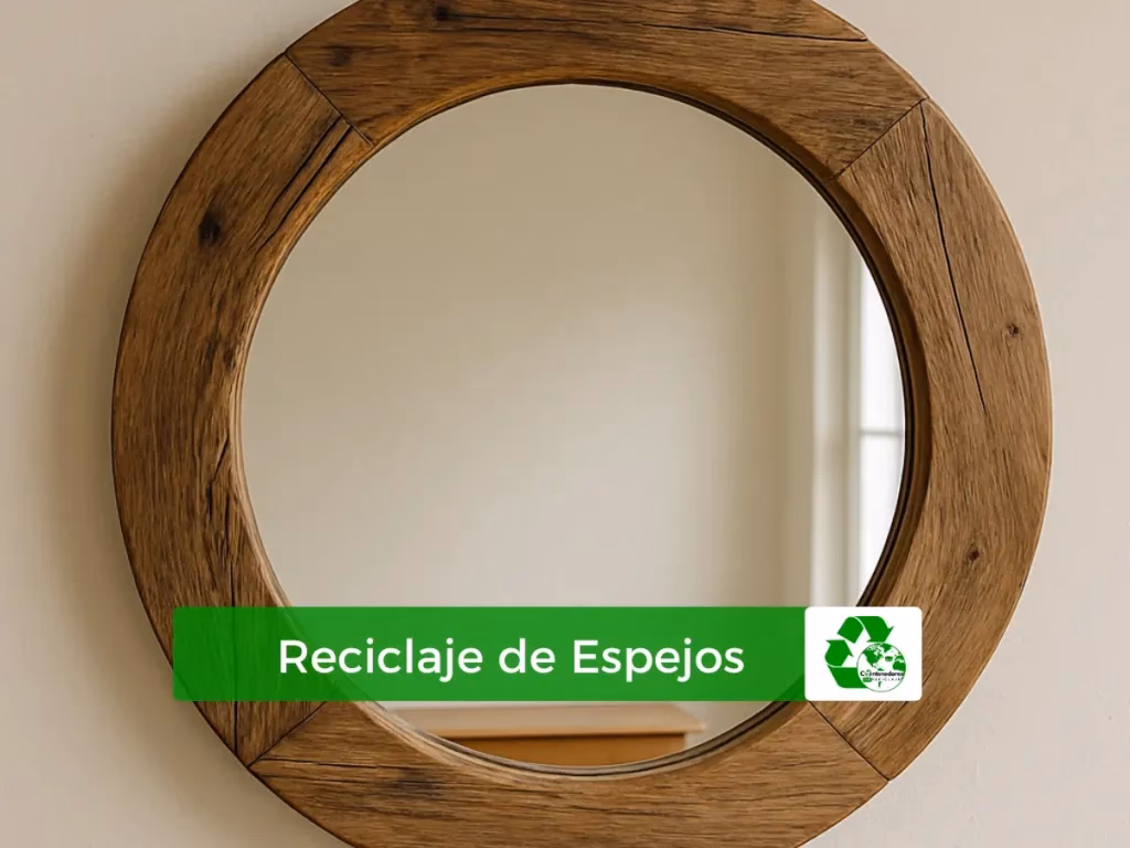 ¿Cómo reciclar un marco de espejo?