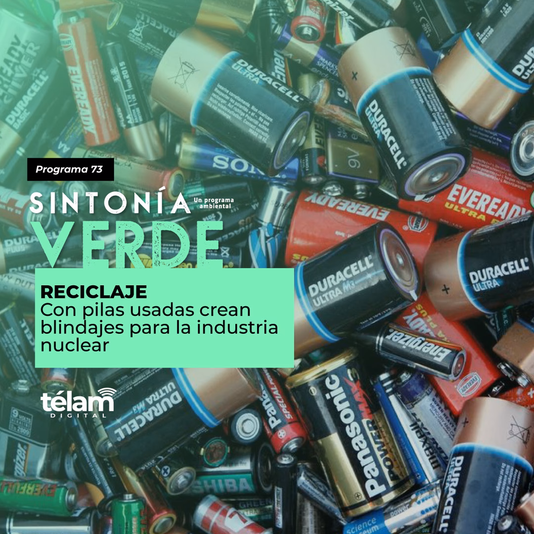 ¿Cómo se reciclan las pilas usadas?