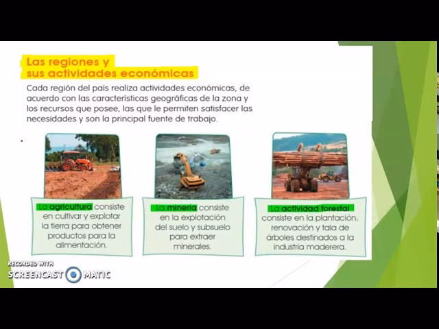 ¿Cuáles son los beneficios de las actividades económicas regionales?