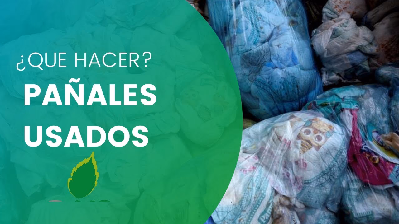 ¿Cuál es el problema principal de los pañales para su reciclado?