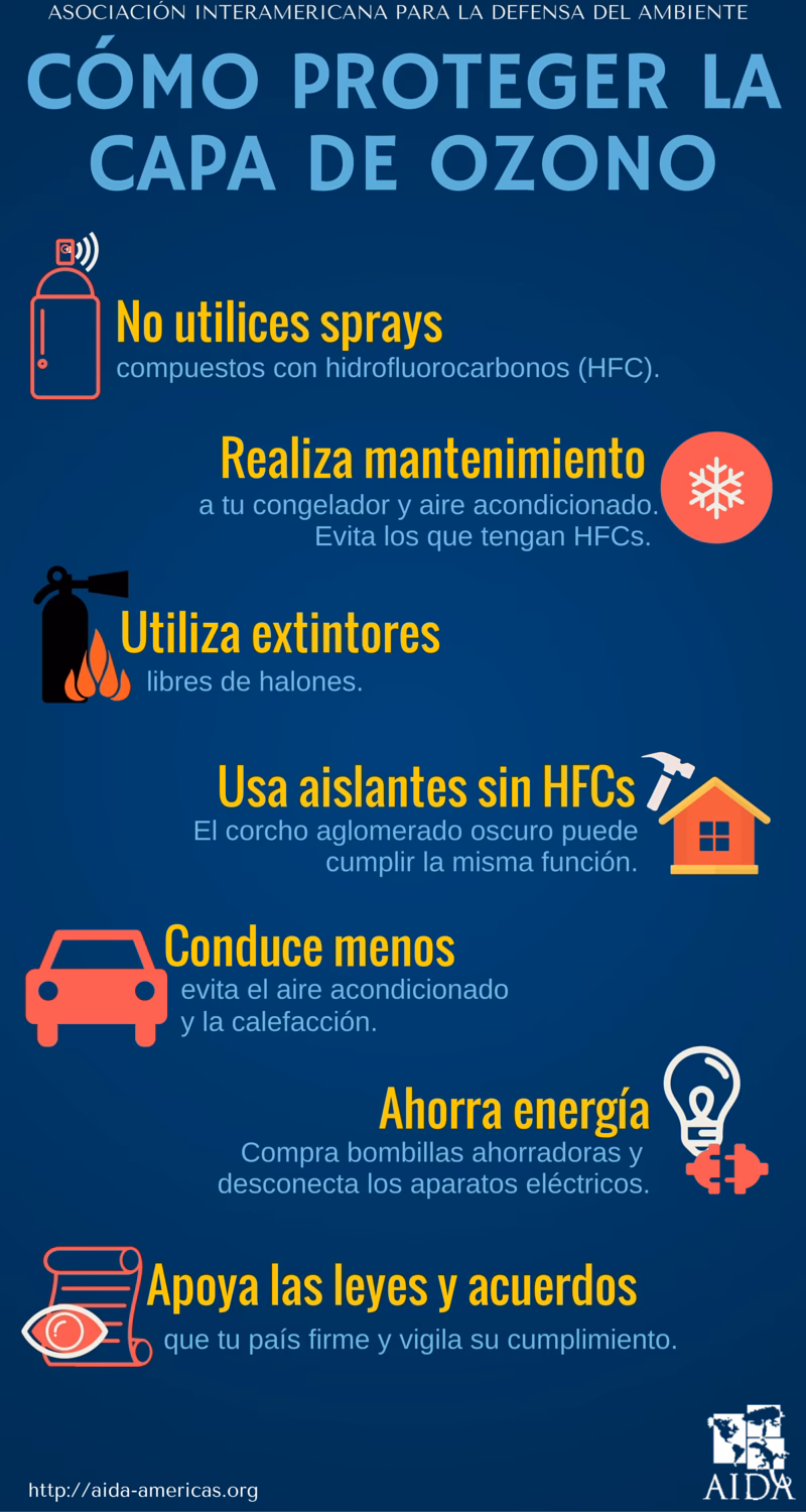 ¿Cuáles son las consecuencias del ozono?