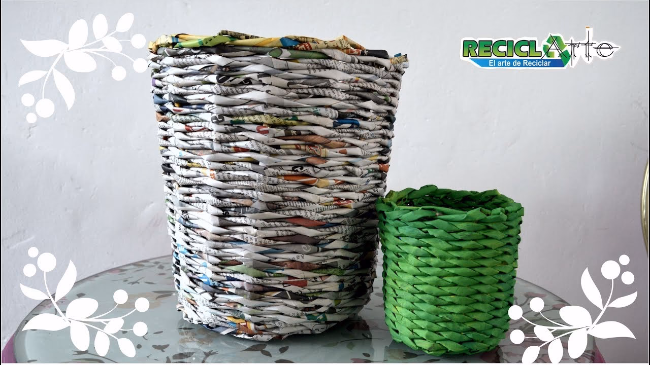 ¿Cuáles son las 15 ideas brillantes que puedes hacer reciclando papel de periódico?