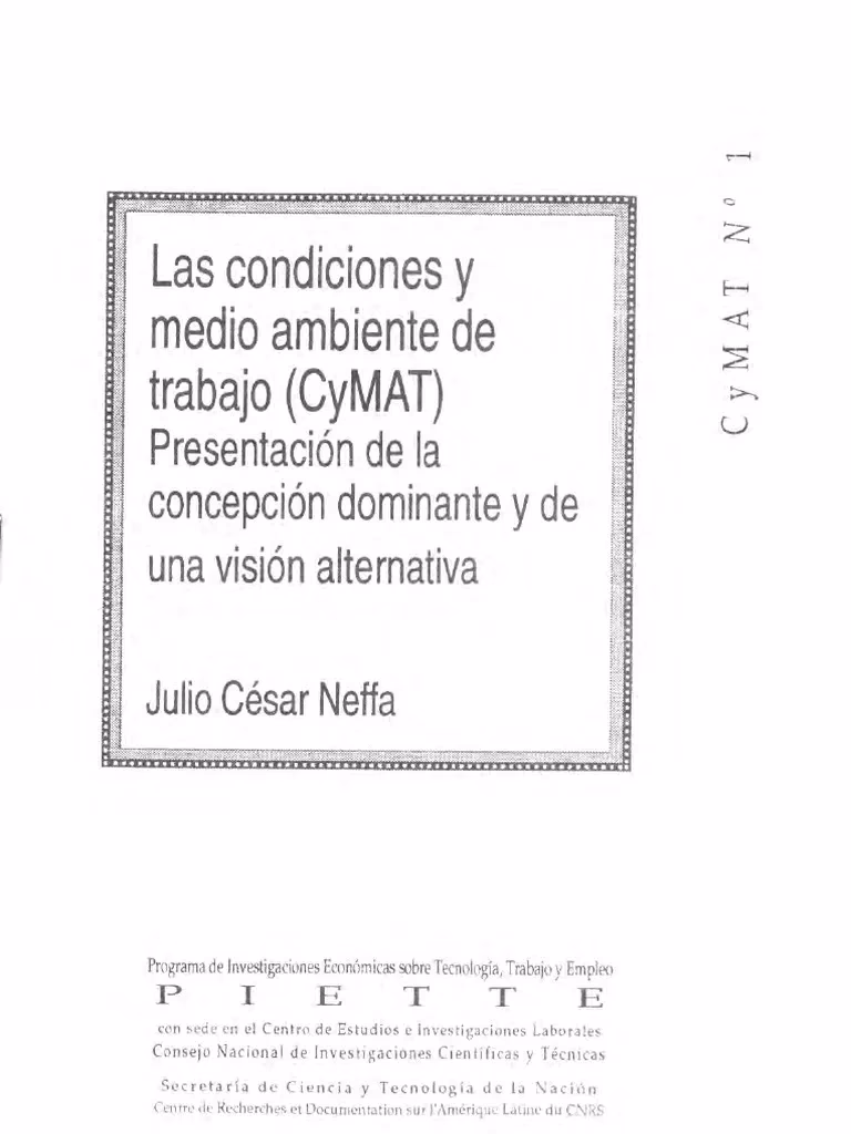 ¿Qué son las condiciones y medio ambiente de trabajo?