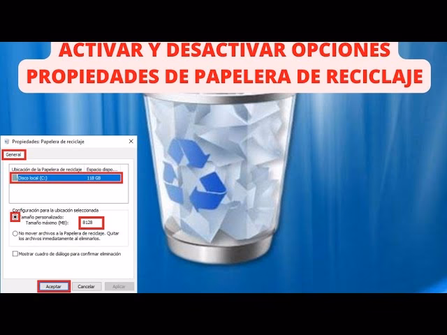 ¿Cómo restaurar todos los elementos de la Papelera de reciclaje?