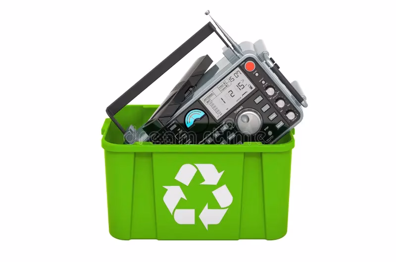 ¿Cómo puedo reciclar componentes electrónicos?