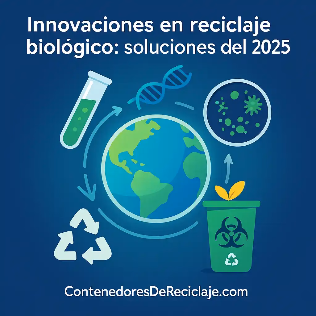 ¿Cuáles son los inconvenientes del reciclado biológico de plásticos?