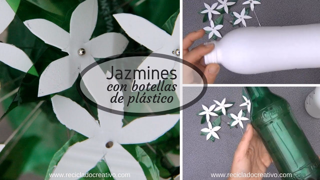 ¿Qué se puede hacer con botellas de plástico?