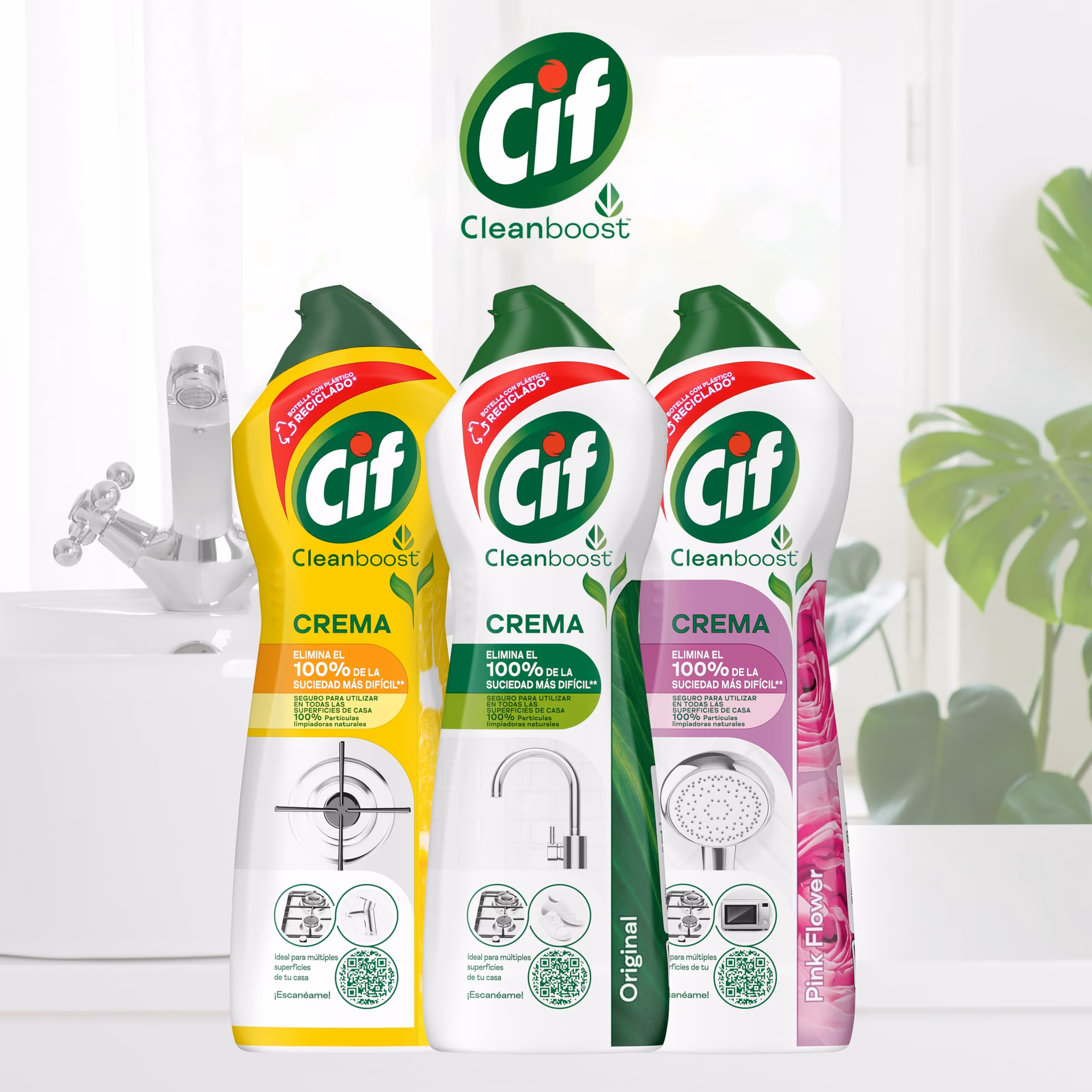 ¿Qué se puede limpiar con Cif Crema?