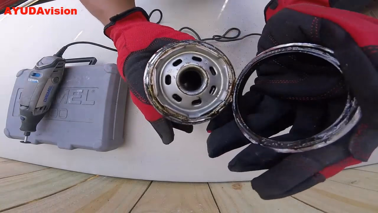 ¿Cómo extraer un filtro de aceite?