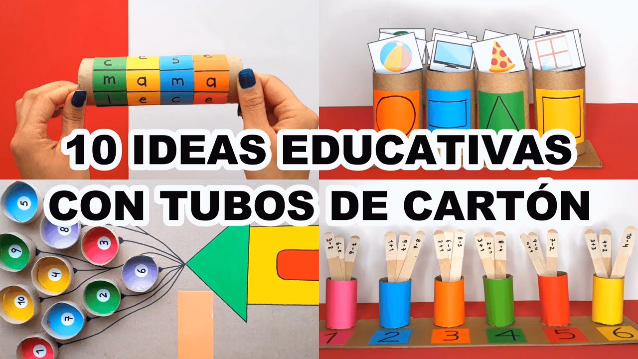 ¿Cómo reciclar el cartón de los tubos?