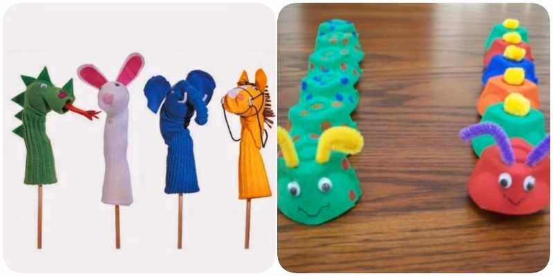 ¿Cómo se pueden hacer manualidades con material reciclado en casa?