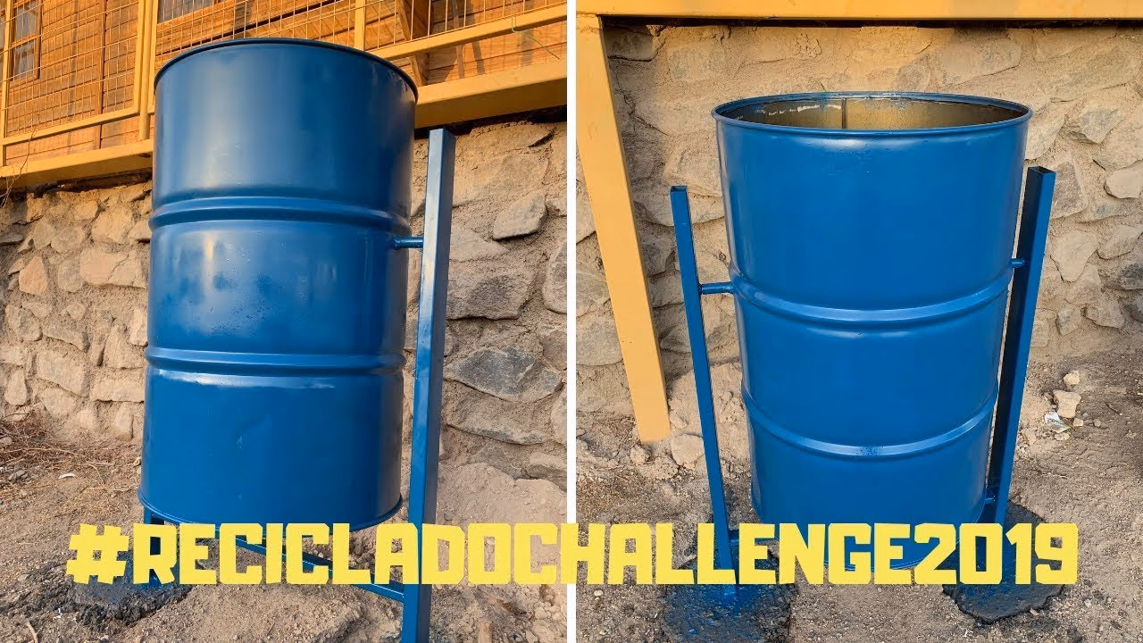 ¿Cómo preparar un barril de metal?