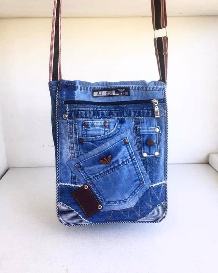 ¿Cómo se pueden usar los bolsos de Jeans reciclados?
