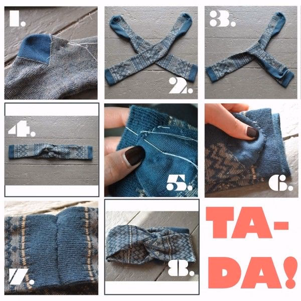 ¿Cómo reciclar calcetines viejos?