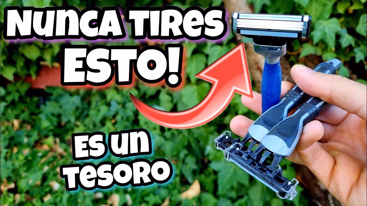 ¿Qué son las máquinas de afeitar no descartables?