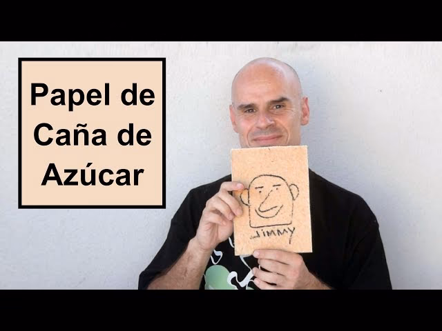 ¿Cómo hacer papel con cañas de azúcar?